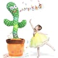 Miniatyrbild 1 av 4: Cactus plyschleksaker, sjungande och dansande kaktus för barn, elektronisk kaktus plyschleksak kan spela in,