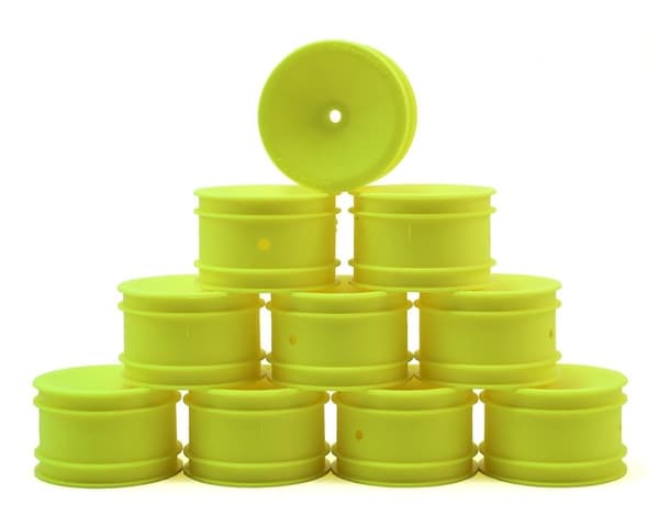 U7461 Wheel Rear 4WD Neon Yellow 1/10 (10)