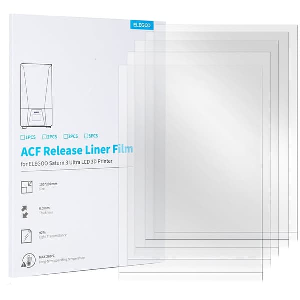 Elegoo Saturn 3 Ultra ACF film- 5pcs