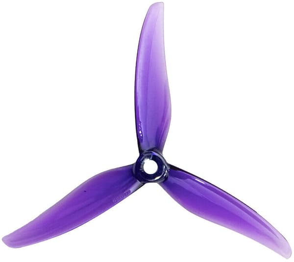 Gemfan Hurricane Fury 3 Blade 5131 Clear Purple