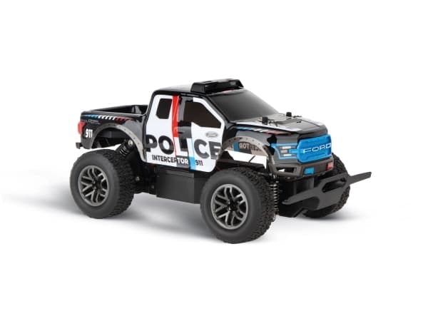 Carrera 370182024 Ford F-150 Raptor Police 1:18 RC Einsteiger Modellauto Elektro Monstertruck (370182024)