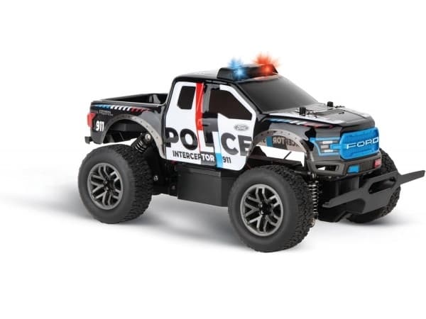Carrera 370182024 Ford F-150 Raptor Police 1:18 RC Einsteiger Modellauto Elektro Monstertruck (370182024)