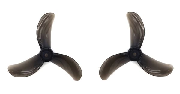 Gemfan 40 mm 1608 (1.5 mm) 3-blads sort(8)