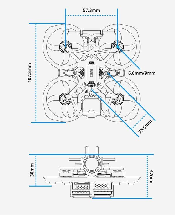 Flywoo FlyLens 75 HD Whoop DJI O3 Kit