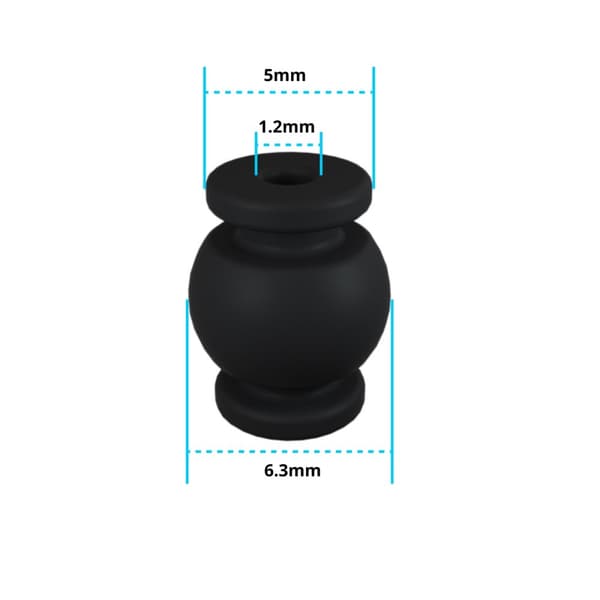 Flywoo O3 Air Unit Rubber Damping Balls (5)
