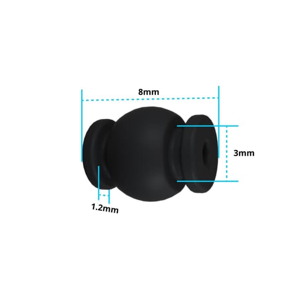 Flywoo O3 Air Unit Rubber Damping Balls (5)