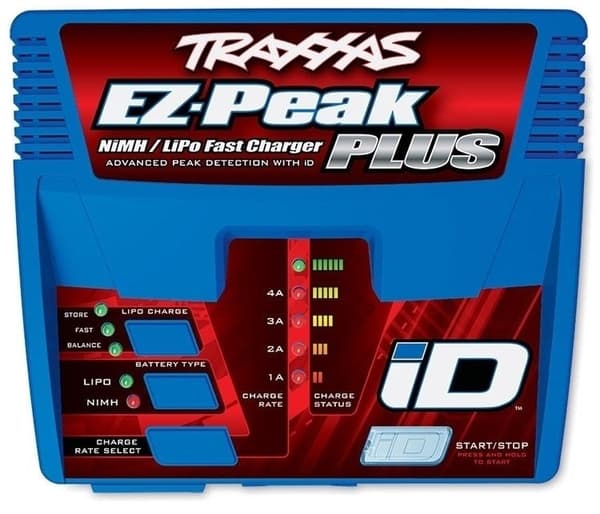 Traxxas EZ-Peak Plus 4A &amp; 2s 5800mAh 25C Combo