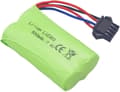 Miniatyrbild 3 av 7: Yunique - Höghastighets 7,4V 500mAh litiumbatterier - EC16 DE85-kompatibel för fjärrkontrollbåt, fartygsmodell och bil - 2 stycken