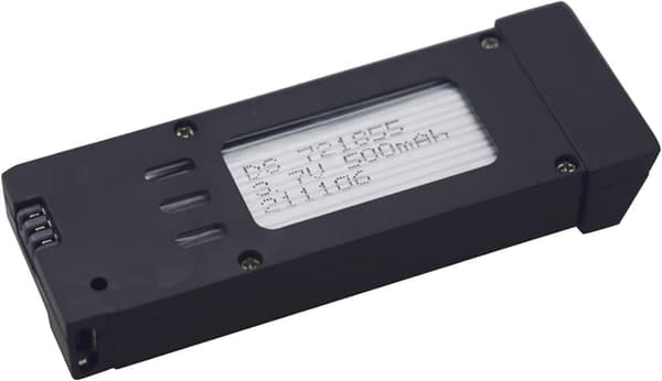 Eachine - 4 kpl LiPO-akut, 3.7V 500mAh ja 4-in-1-laturi Drone E58 S168 JY019 RC Quadcopter - nopea lataussarja