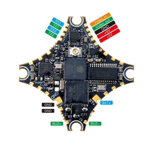 Happymodel SuperX 5in1 ELRS AIO FC 1-2S