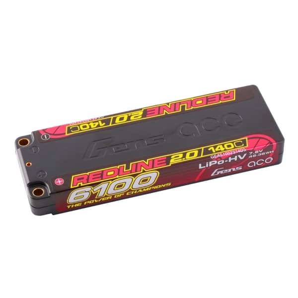2s  6100mAh -140C - Gen&#39;s Ace Redline 2.0