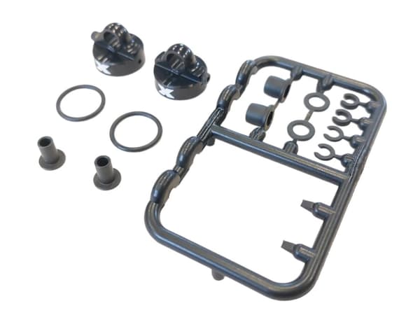 XR-368054 Alu Shock Cap Nut w Vent Hole (2)