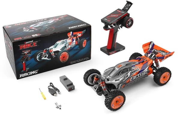 WLToys Buggy 1/12 4WD 124010 Spännande Orange
