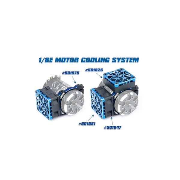 LRP501975 Worksteam Alu Fan Mount f 1-2 40mm Fans