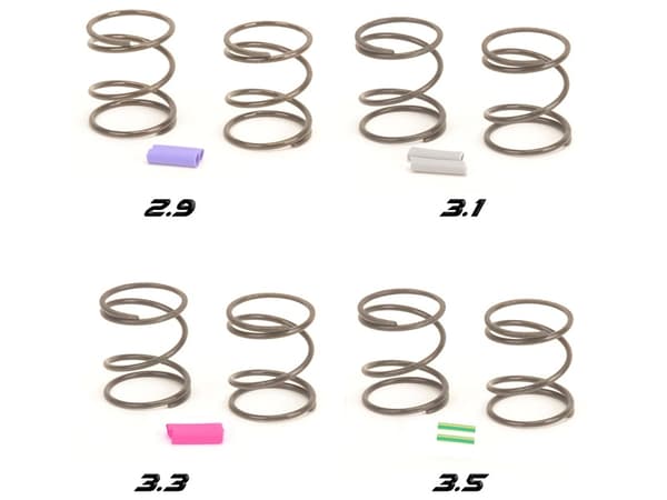 CR854 Hi Response TC Spring Set - Hard