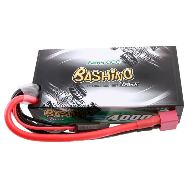 2s 4000mAh - 60C - Gens Ace Bashing GTech Shorty