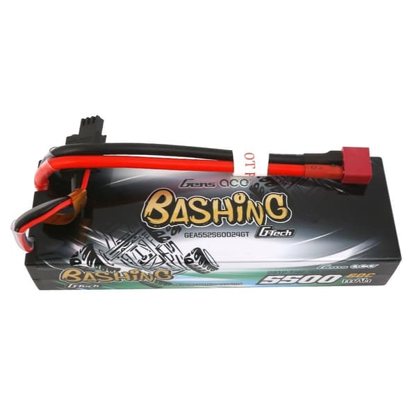2s  5500mAh - 60C - Gens Ace Bashing G-Tech Deans