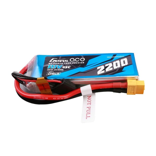 3s  2200mAh - 45C - Gen&#39;s Ace G-Tech XT60