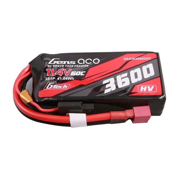 3s  3600mAh - 60C - Gen&#39;s Ace HV G-Tech Deans