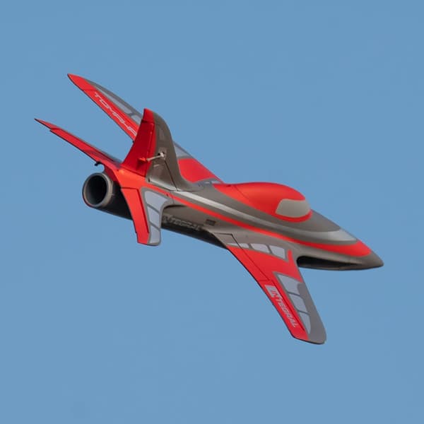 FMS Integral 80mm EDF PNP Rød