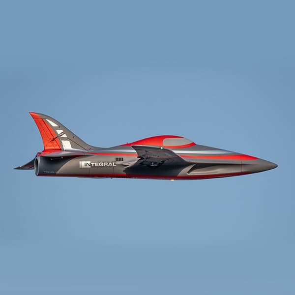FMS Integral 80mm EDF PNP Rød