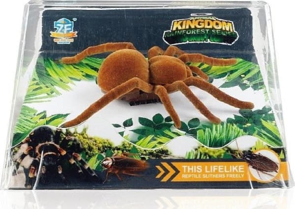 Battery-operated spider walks, vibrates