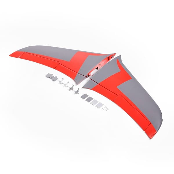 FMSEP102RD 80mm Integral Main Wing Red (2)