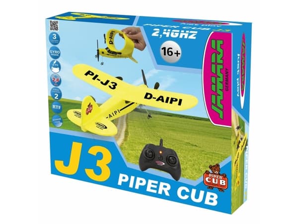 Jamara Piper J3-CUB radio-ohjattava (RC) lentomalli sähkömoottori (410191)