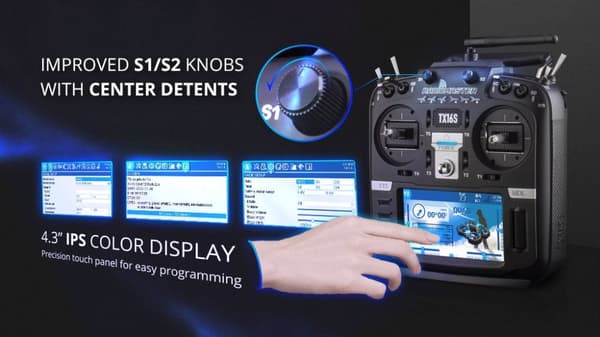 Radiomaster TX16S MKII Max AG01 16ch 4in1 Sort