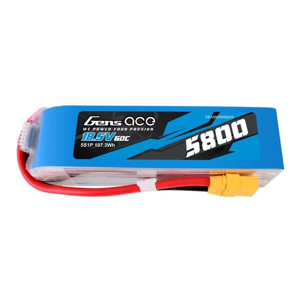 5s 5800mAh - 60C - Gens Ace XT90