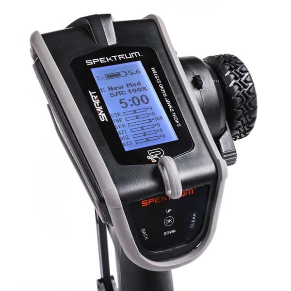 Spektrum DX6 Robust DSMR Sort m/ SR515
