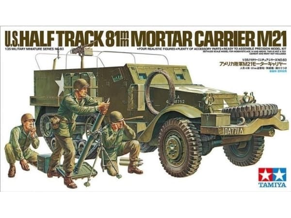 Tamiyan muovimalli USA M21 kranaatinheitinpidin 1/35
