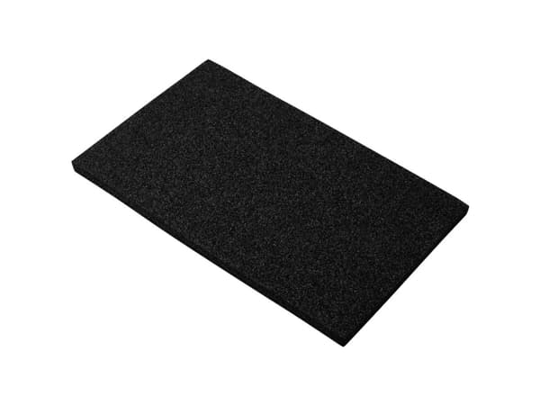 TRU COMPONENTS ESD-skumgummi (L x B x K) 253 x 153 x 10 mm kan aflede ESD Bogstavkode: D