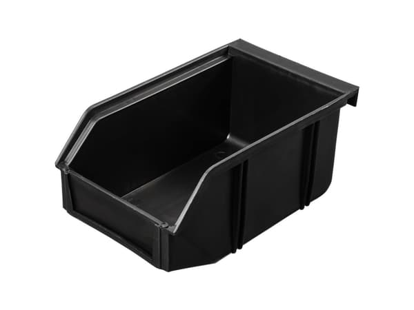 TRU COMPONENTS TC-12539872 ESD-lagerkasse (L x B x H) 175 x 105 x 77 mm kan aflede ESD Bogstavkode: D Ophængning 1 stk
