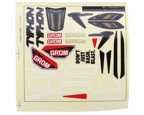 ARA412007 Typhon Grom Body - Clear