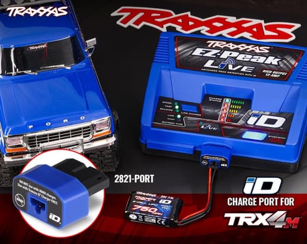 Traxxas iD Laddport TRX-4M Batteri