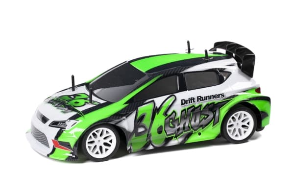 Ghost R/C 1:10 2,4GHz 7,2V 300mAh, Ni-MH, green