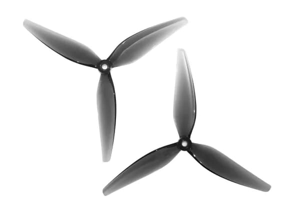 HQProp 7X5.5X3 (2CW+2CCW) polycarb grå (4)