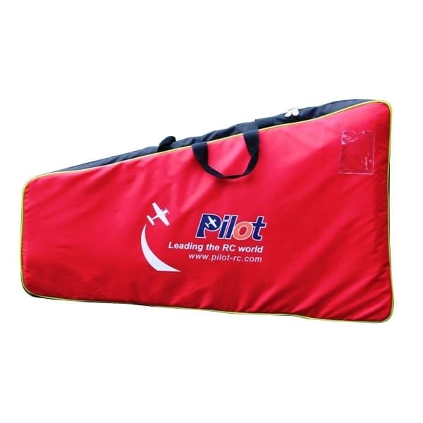 Pilot-RC Wing Bag for 120cc - Red/Black
