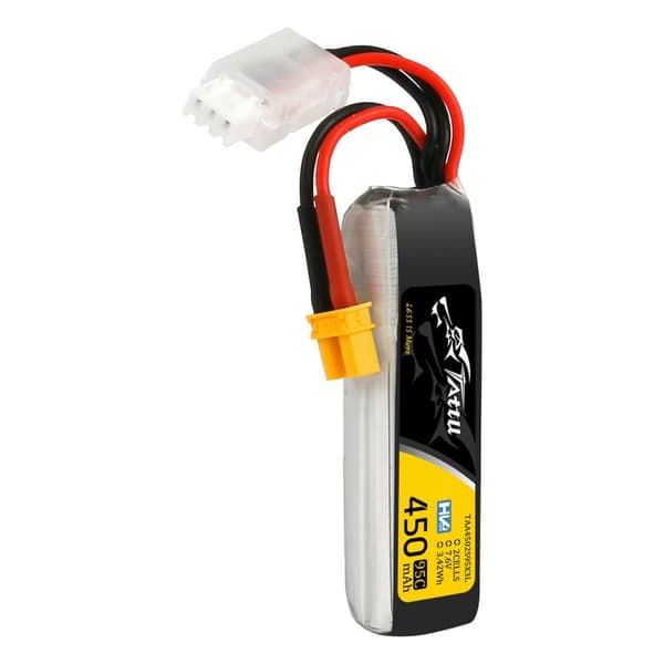 2s   450mAh - 95C - Gens Ace Tattu HV XT30