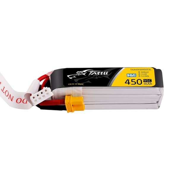 3s   450mAh - 95C - Gens Ace Tattu HV XT30