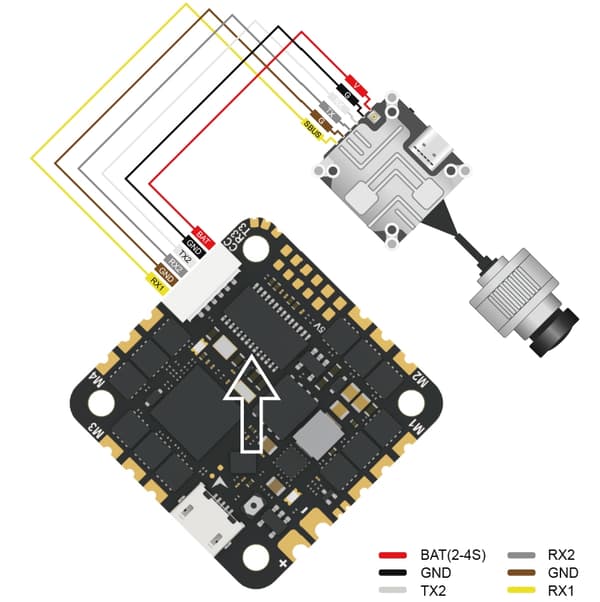 Foxeer Reaper AIO V4 F745 MPU6000 35A 2-6S