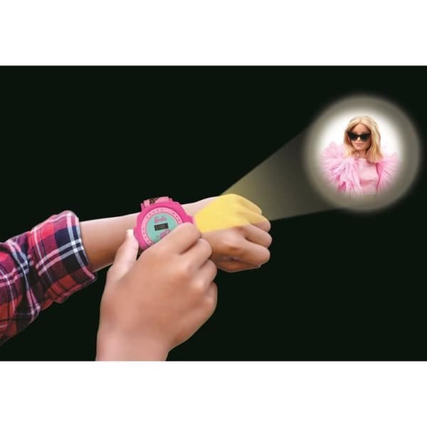 Barbie digitalklocka - LEXIBOOK - 20 bildprojektion - Justerbart armband