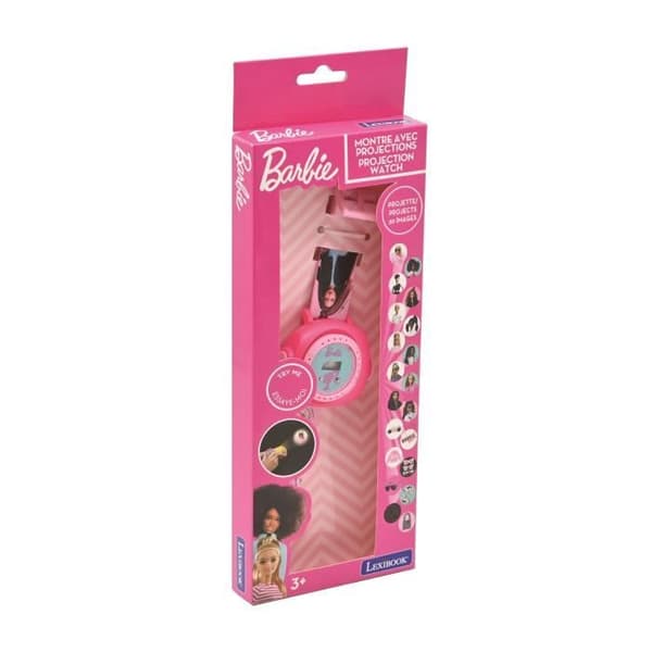 Barbie digitalklocka - LEXIBOOK - 20 bildprojektion - Justerbart armband