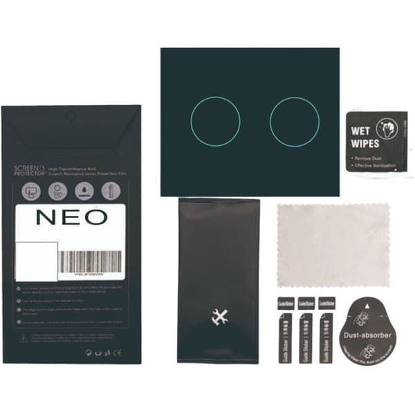 INF Neo Camera Nano Lens Protector (2-pack) Gjennomsiktig0