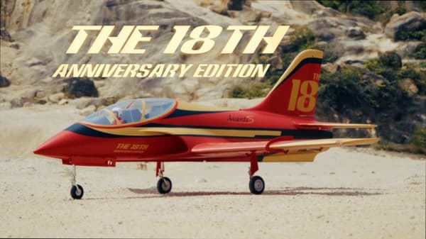 FMS Avanti 90 mm EDF PNP 18-års jubilæumsudgave