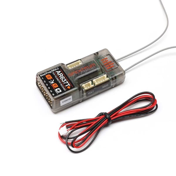 Spektrum AR637T+ DSMX 6Ch telemetrimottagare AS3X
