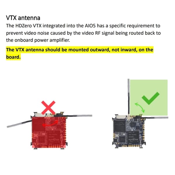 HDZero AIO5 Flight Controller