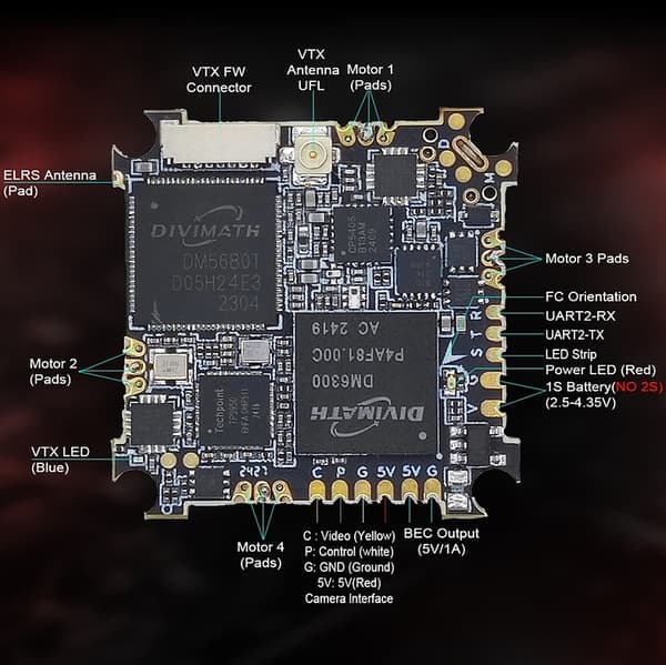 HDZero AIO5 Flight Controller