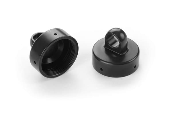 XR-358055 XB8 Alu Shock Cap Nut w/Bleed Hole (2)